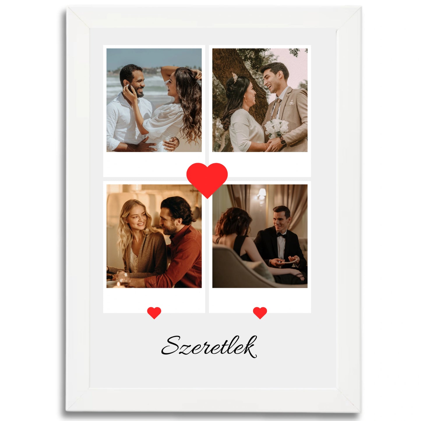 Polaroidos falikép - 4 fotóval